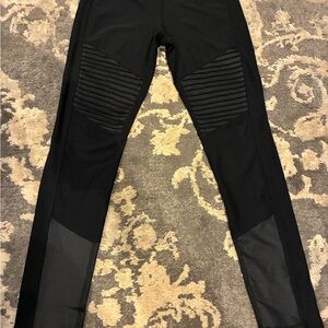 Black Moto Leggings